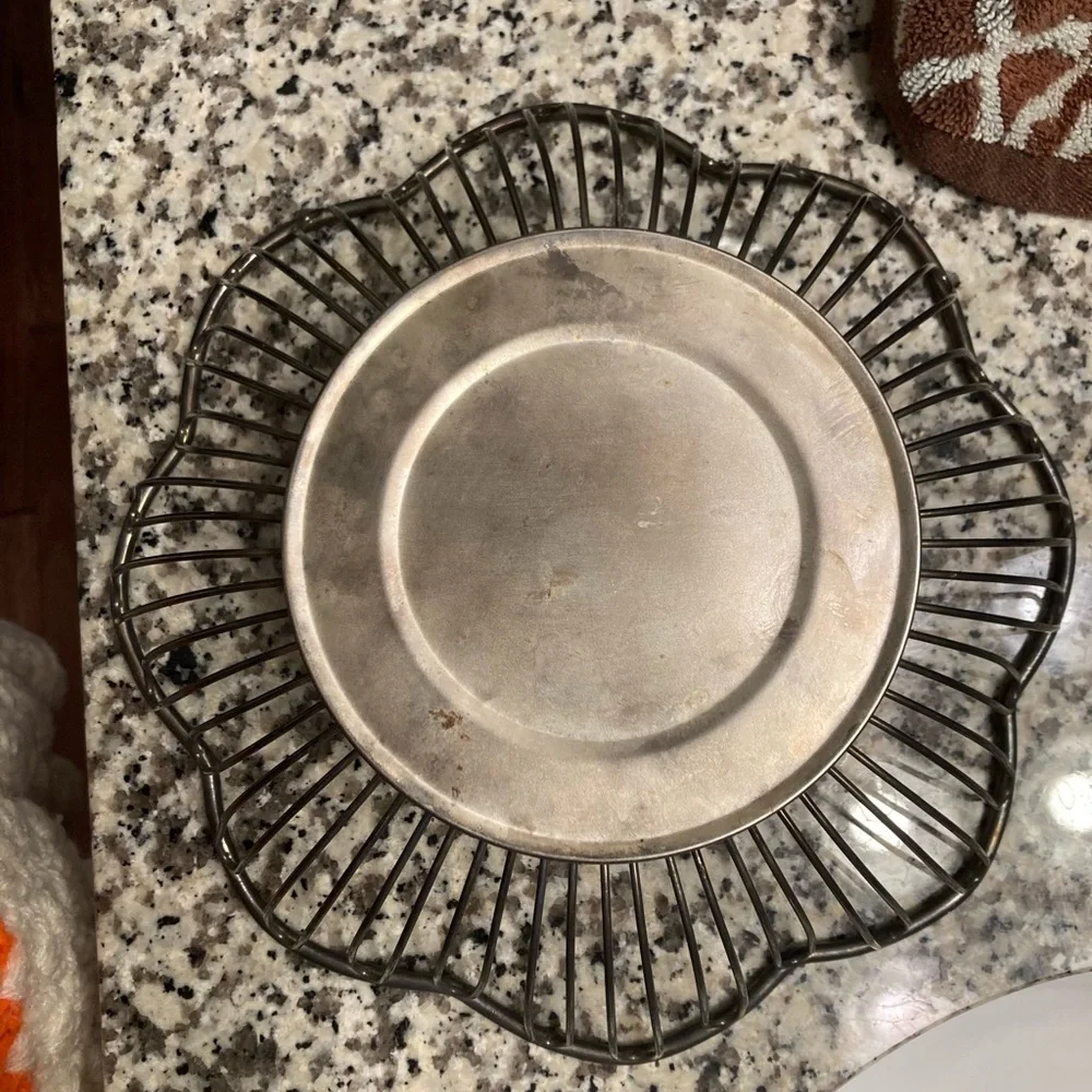 Vintage Metal Basket